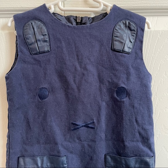 👗EEUC MIFFY TODDLER GIRL 3T SUMMER DRESS DENIM A LINE - Picture 5 of 5